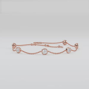 Lab Grown Diamond BRACELET 0.79 ctw BR11454-0.75CT