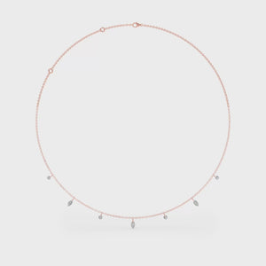 Lab Grown Diamond NECKLACE 1.02 ctw N08228MS-1-18IN