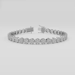 Lab Grown Diamond BRACELET 3.52 ctw BR11360-3.63CT-7IN