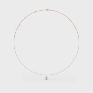 Lab Grown Diamond NECKLACE 0.78 ctw N08224PE-0.75CT-18IN