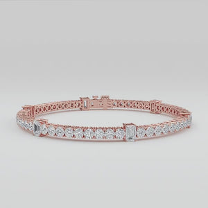 Lab Grown Diamond BRACELET 6.15 ctw BR20039-6-7IN