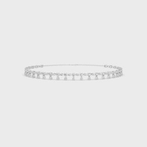 Lab Grown Diamond Choker N08254-8-14IN
