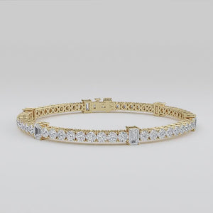 Lab Grown Diamond BRACELET 6.15 ctw BR20039-6-7IN