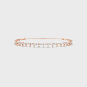 Lab Grown Diamond Choker N08254-8-14IN