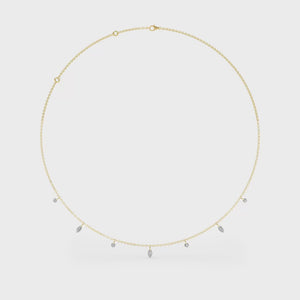 Lab Grown Diamond NECKLACE 1.02 ctw N08228MS-1-18IN