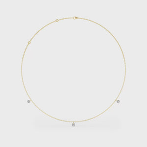 Lab Grown Diamond NECKLACE 0.93 ctw N08225-1-18IN