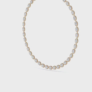 Lab Grown Diamond 26.49 ctw Necklace N08032-25.88CT-17IN