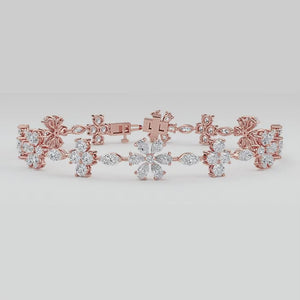 Lab Grown Diamond BRACELET 8.01 ctw BR20060-8.5-7IN