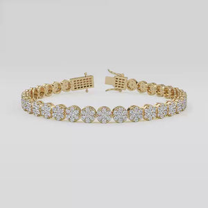 Lab Grown Diamond BRACELET 4.15 ctw BR11359-4-7IN