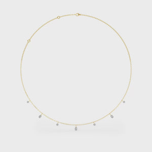 Lab Grown Diamond NECKLACE 1.08 ctw N08229MS-1-18IN
