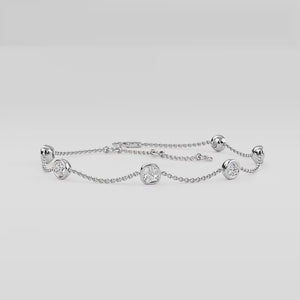 Lab Grown Diamond BRACELET 0.79 ctw BR11454-0.75CT