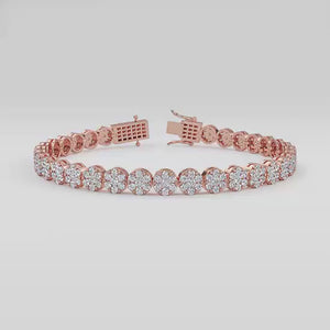 Lab Grown Diamond BRACELET 4.15 ctw BR11359-4-7IN
